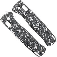 Bild für Flytanium Benchmade Bugout Crossfade Scales FLY-1362WS, White Storm Carbon Fiber, Griffschalen