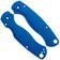 Afbeelding voor Flytanium Spyderco Paramilitary 2 Lotus Scales FLY1376BL Lapis G10, handgreepschalen