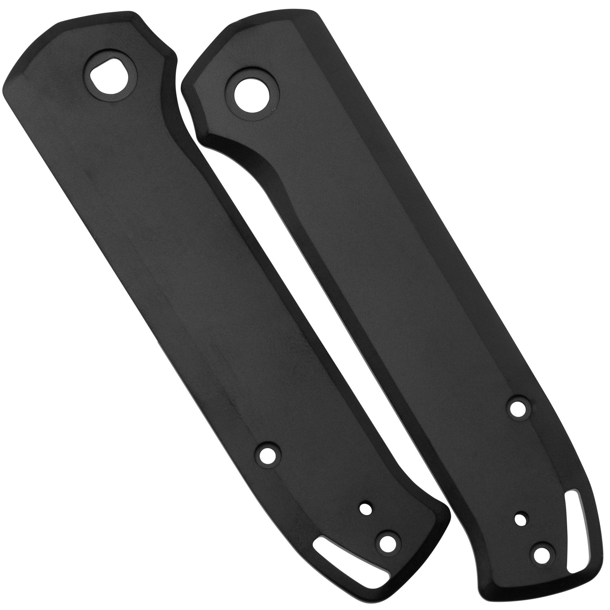 Okładziny Flytanium Arcade Handle Set Solid 1377B Black DLC Titanium Scales