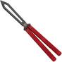 Image pour Flytanium Zenith Trainer 2.0 1385LRB Black, Lava Red Aluminum, couteau papillon trainer