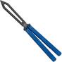 Afbeelding voor Flytanium Zenith Trainer 2.0 1385SBB Black, Static Blue Aluminum, vlindermes trainer 