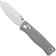 Afbeelding voor Flytanium Beef FLY-1386GSS, Stonewashed 14C28N, Stealth Grey G10 zakmes