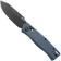 Afbeelding voor Flytanium Beef FLY-1386SBB, Black PVD 14C28N, Slate Blue G10, zakmes