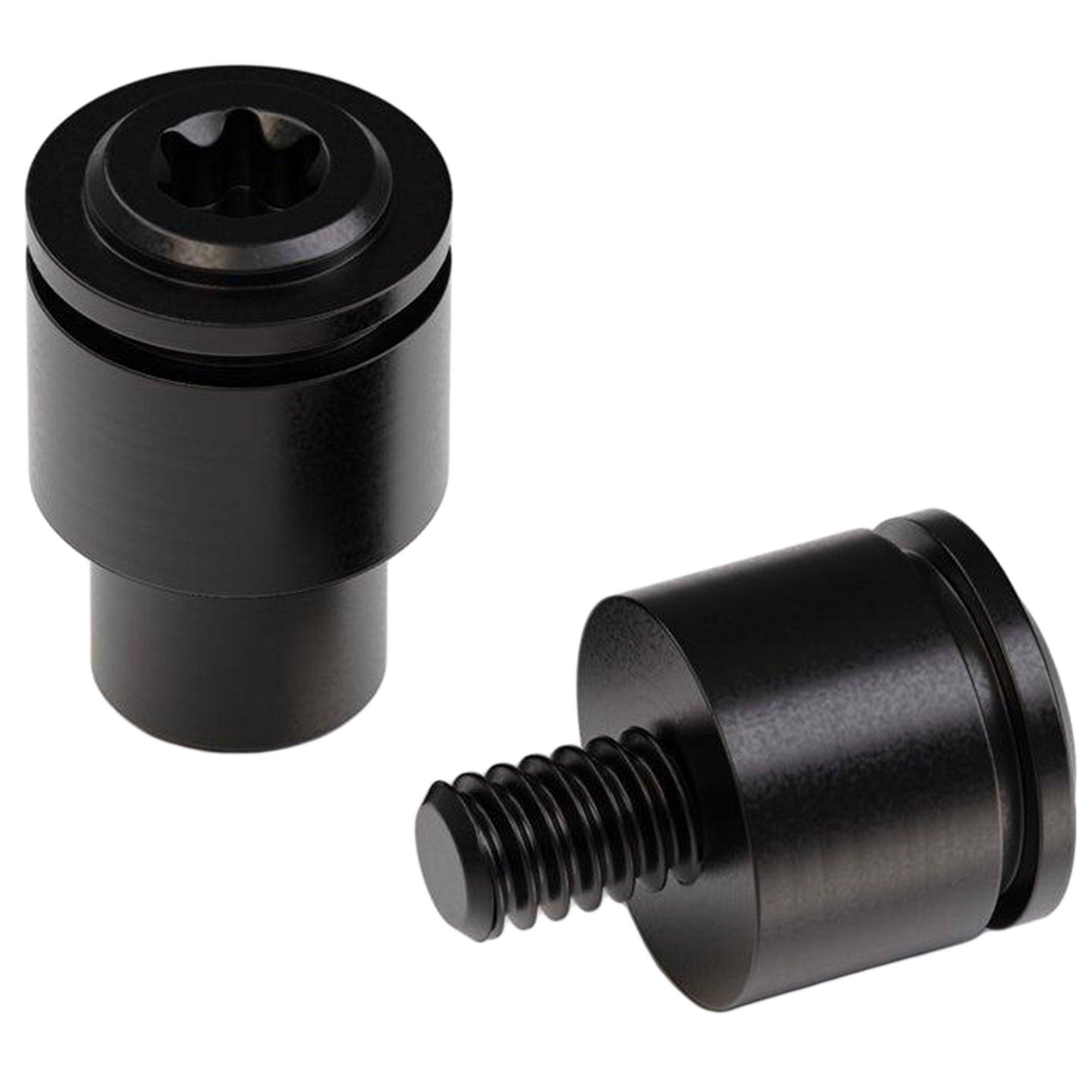Flytanium Beef Thumbstud Kit FLY-1390B, Black Titanium, duimsteun set