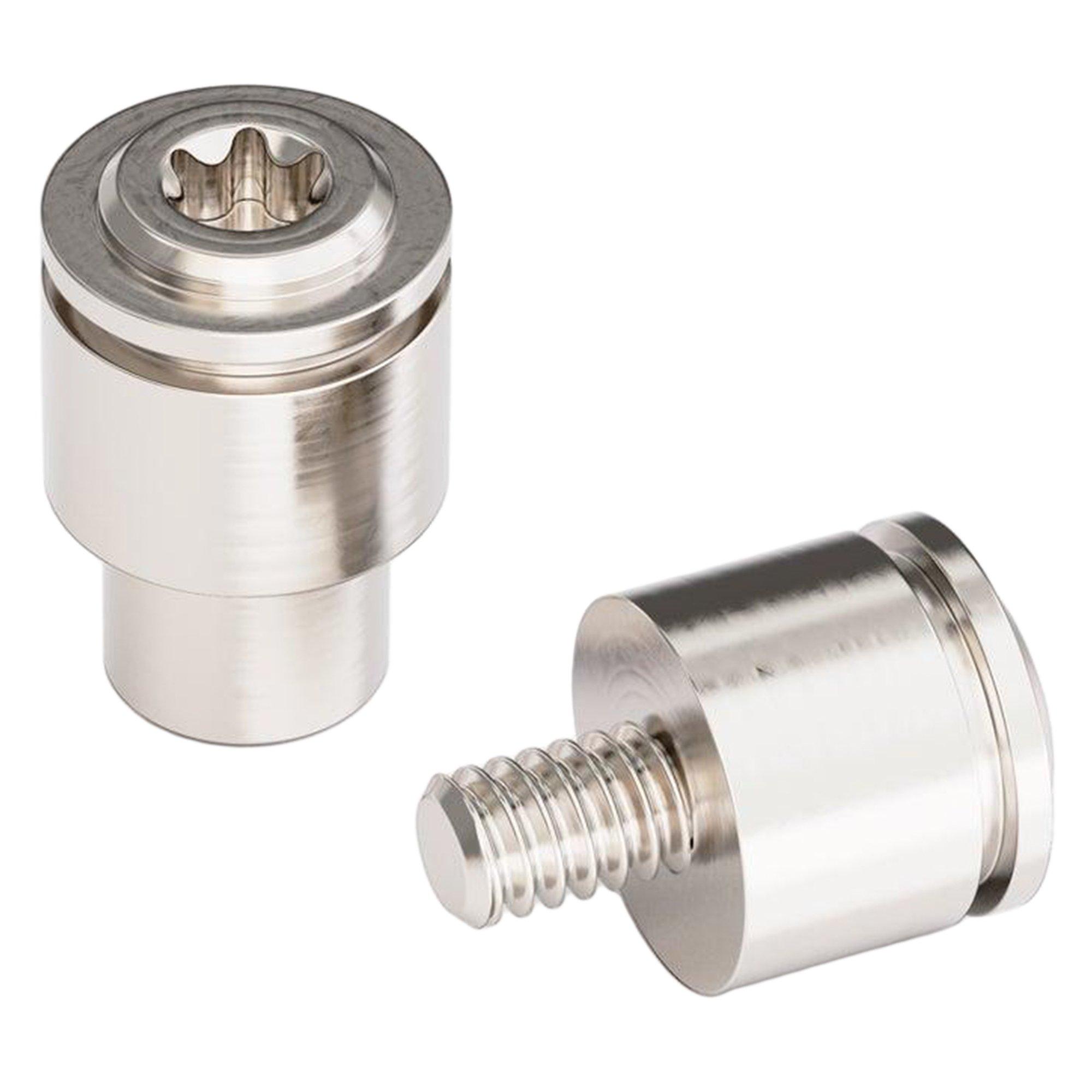 Flytanium Beef Thumbstud Kit FLY-1390S, Stonewashed Titanium, duimsteun set