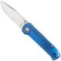 Image pour Flytanium Arcade Lite FLY-1395BS, Stonewashed AUS-10A, Blue Polycarbonate, couteau de poche