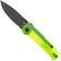 Image for Flytanium Arcade Lite FLY-1395GB, DLC AUS-10A, Green Polycarbonate, pocket knife