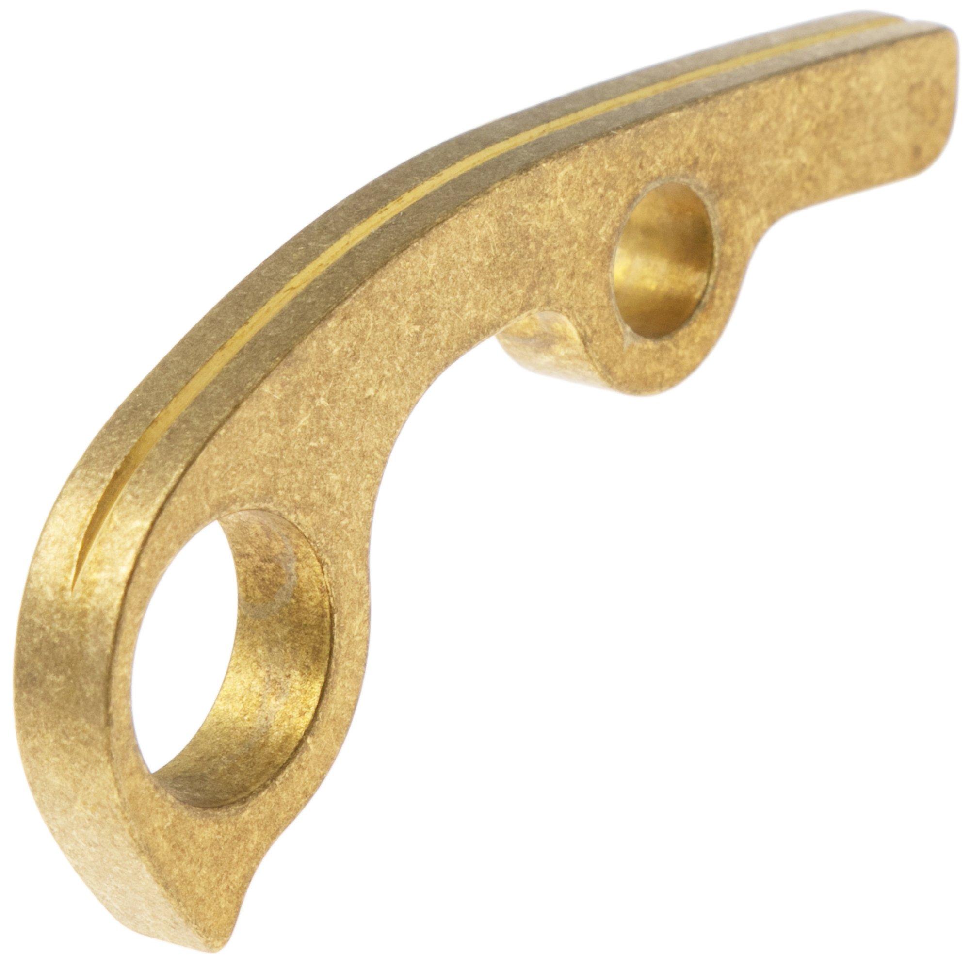 Flytanium Spyderco Para 3 Classic Backspacer FLY1401 Brass, backspacer