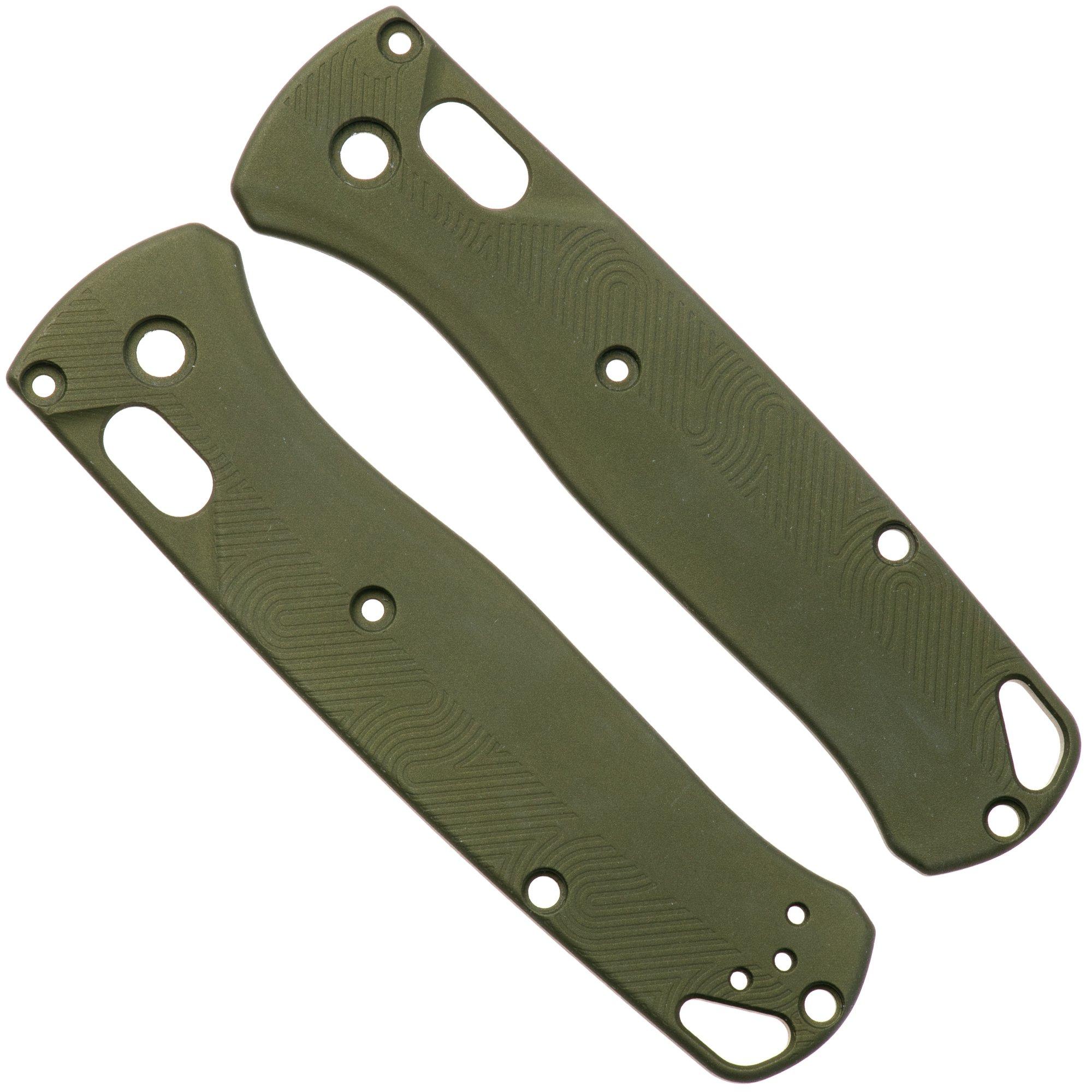 Flytanium Benchmade Bugout Loop Scales FLY-1404OD, Olive Drab Aluminum, handgreepschalen