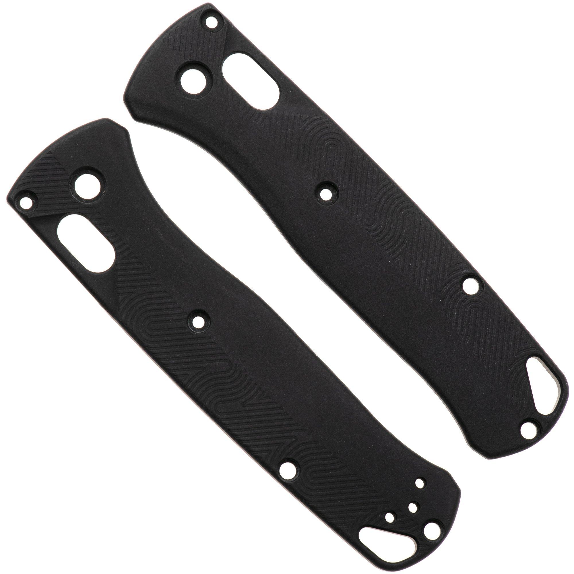 Flytanium Benchmade Bugout Loop Scales FLY-1404VB, Void Black Aluminum, handgreepschalen