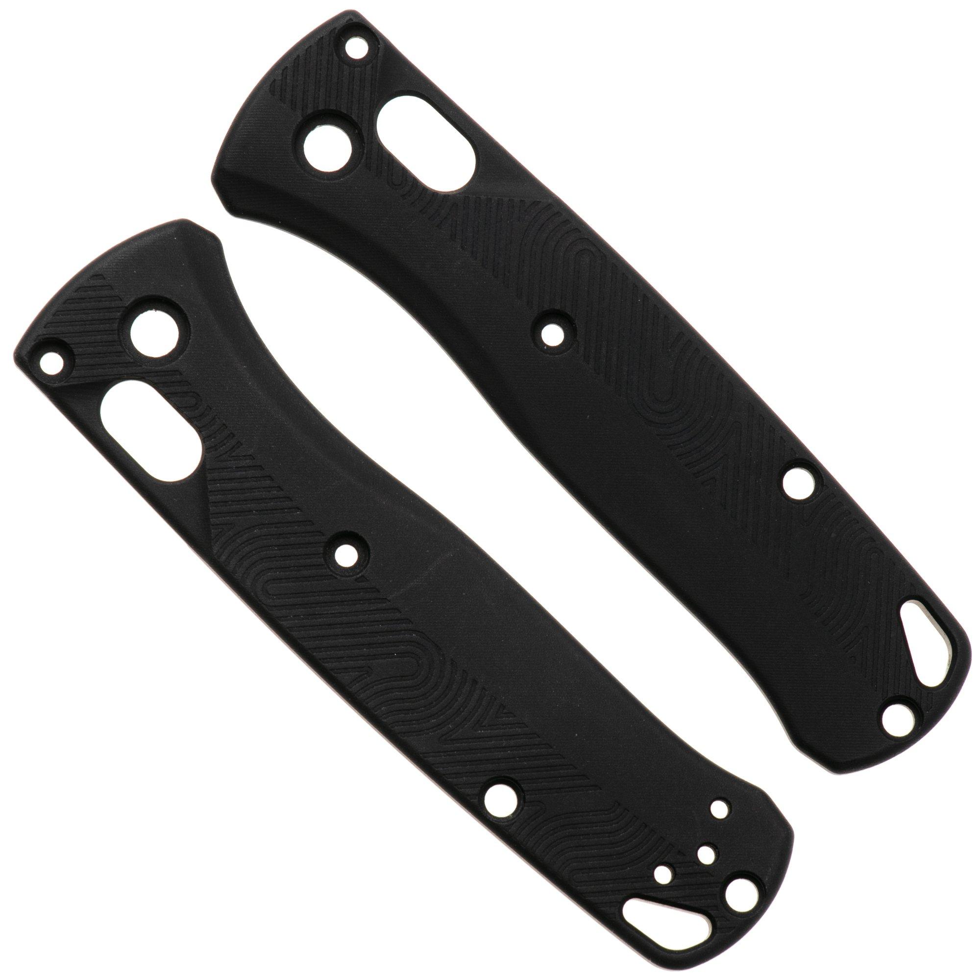 Flytanium Benchmade Mini Bugout Loop Scales FLY-1405VB, Void Black Aluminum, handgreepschalen