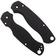 Afbeelding voor Flytanium Spyderco Paramilitary 2 Loop Scales FLY-1406VB, Void Black Aluminum, handgreepschalen