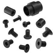 Bild für Flytanium Spyderco Paramilitary 2 Hardware Kit FLY-1437B, Black Oxide 416 Stainless Steel, Schraubenset