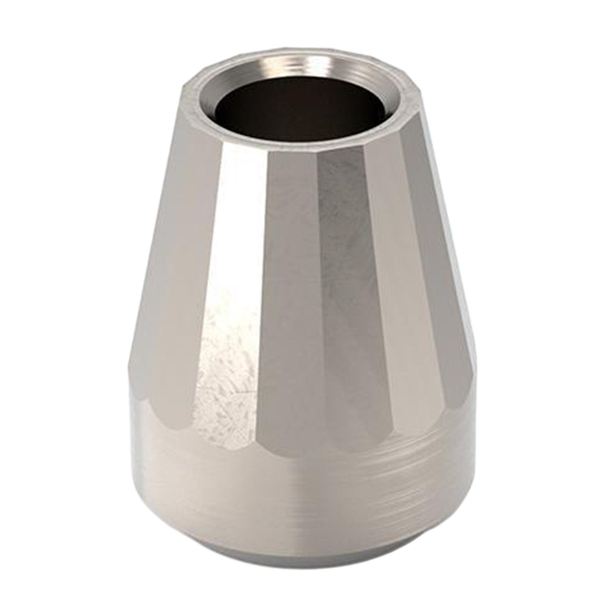 Flytanium FLY-1444 Prism, Stonewashed Titanium Bead