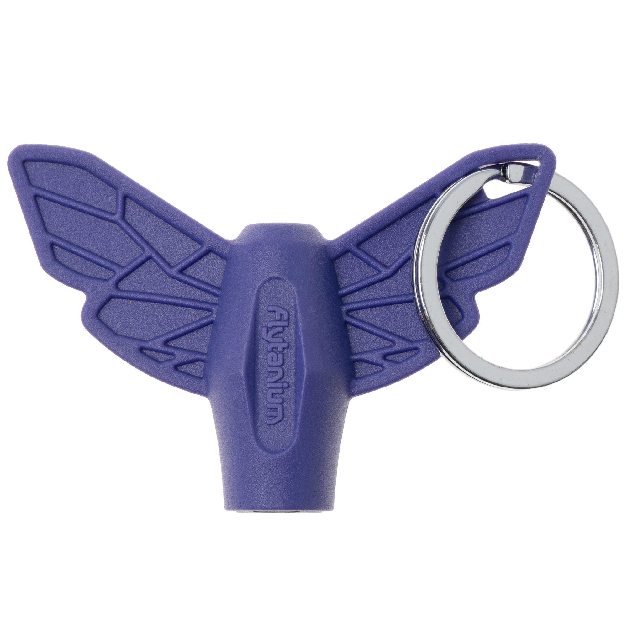 Flytanium Flydriver FLY-1461P, Keychain Bit Driver, Purple, Schlüsselanhänger-Tool