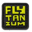 Image for Flytanium Fly-tan-ium Ranger Eye PVC Patch, Black, FLY-1476B, patch