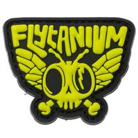 Afbeelding voor Flytanium Squiggly Stacked Fly PVC Patch, FLY-1479, patch