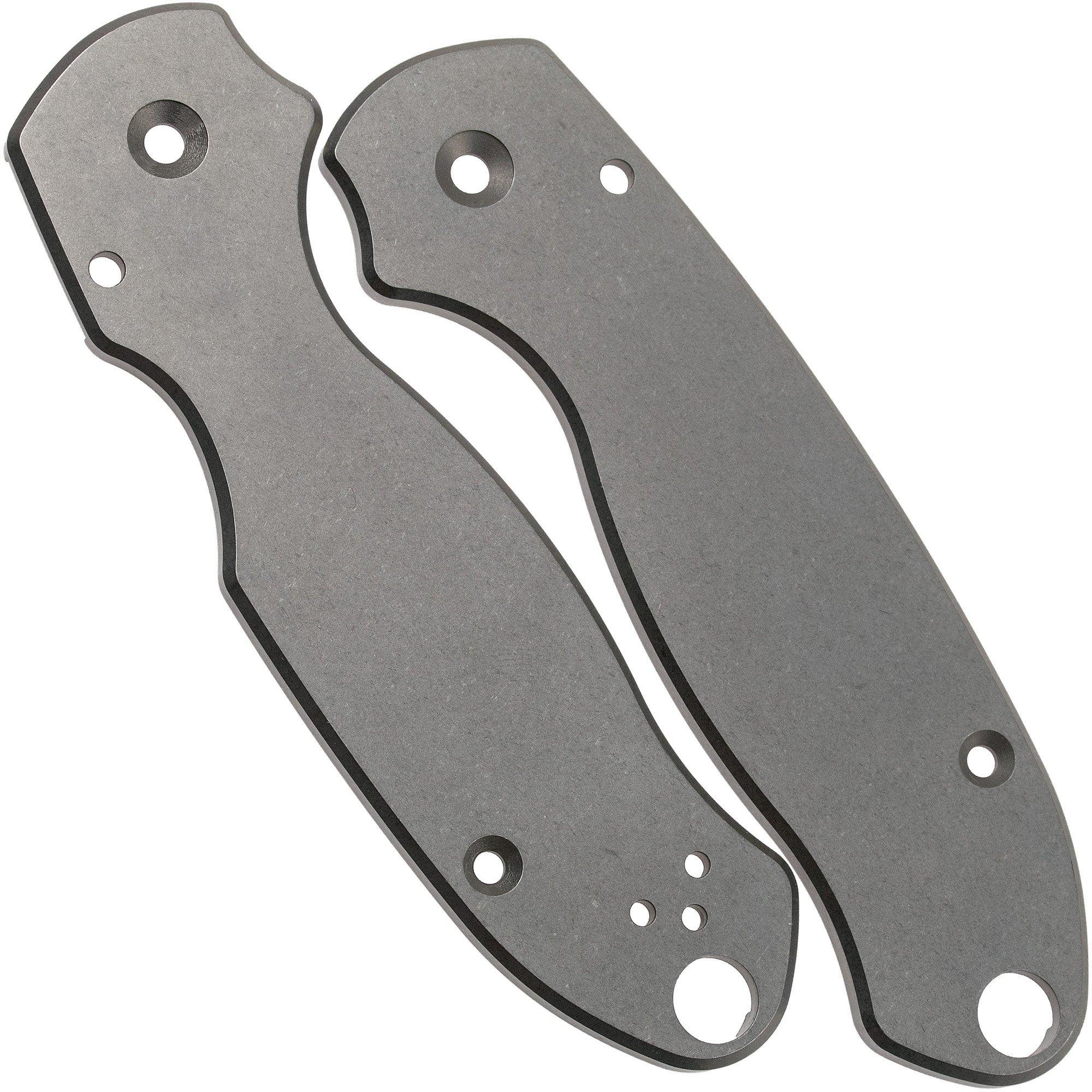 Okładziny Flytanium Spyderco Para 3 Scales, titanium