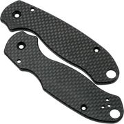 Flytanium Spyderco Para 3 Scales, Kohlefaser, Griffschalen