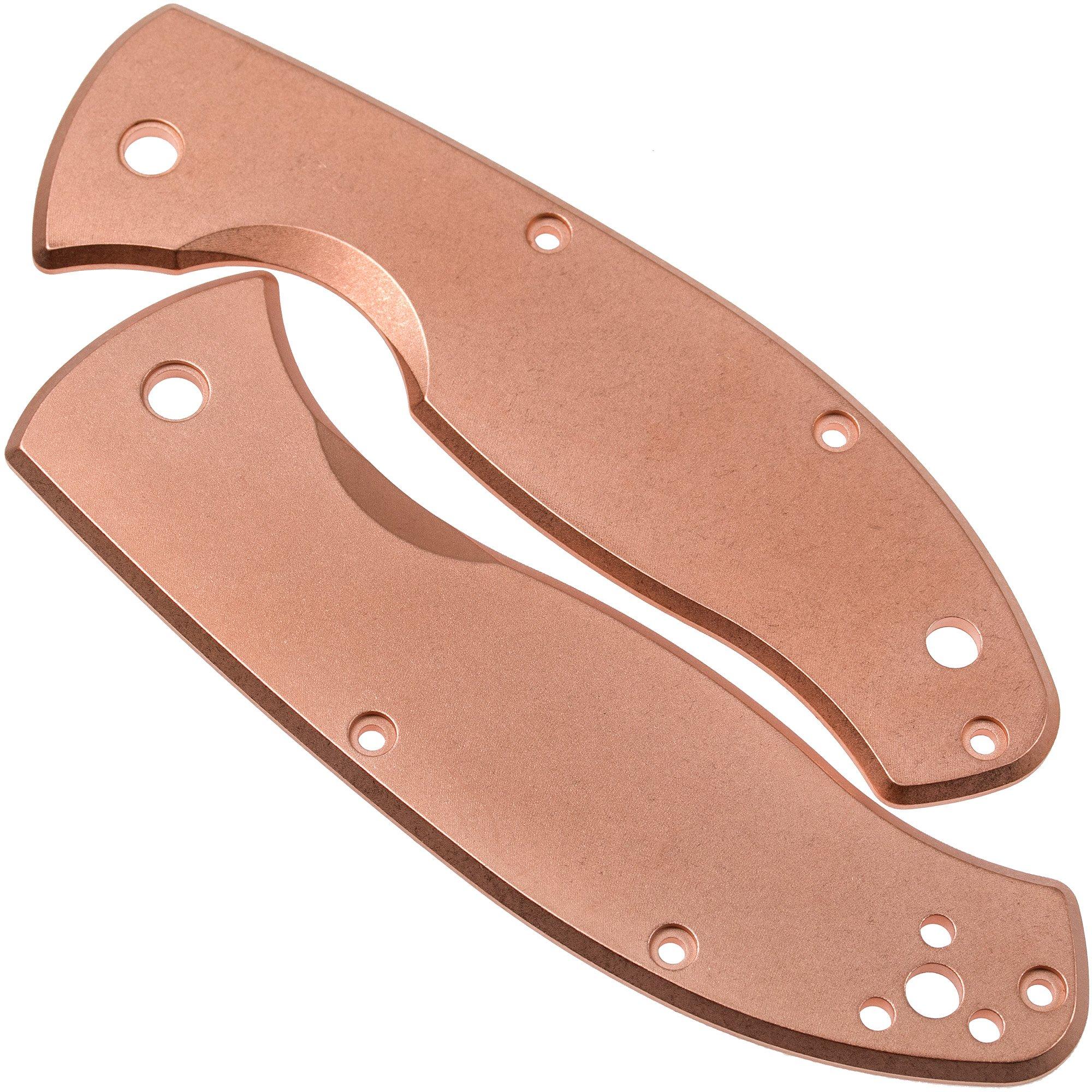 Okładziny Flytanium Spyderco Tenacious Scales, miedziany