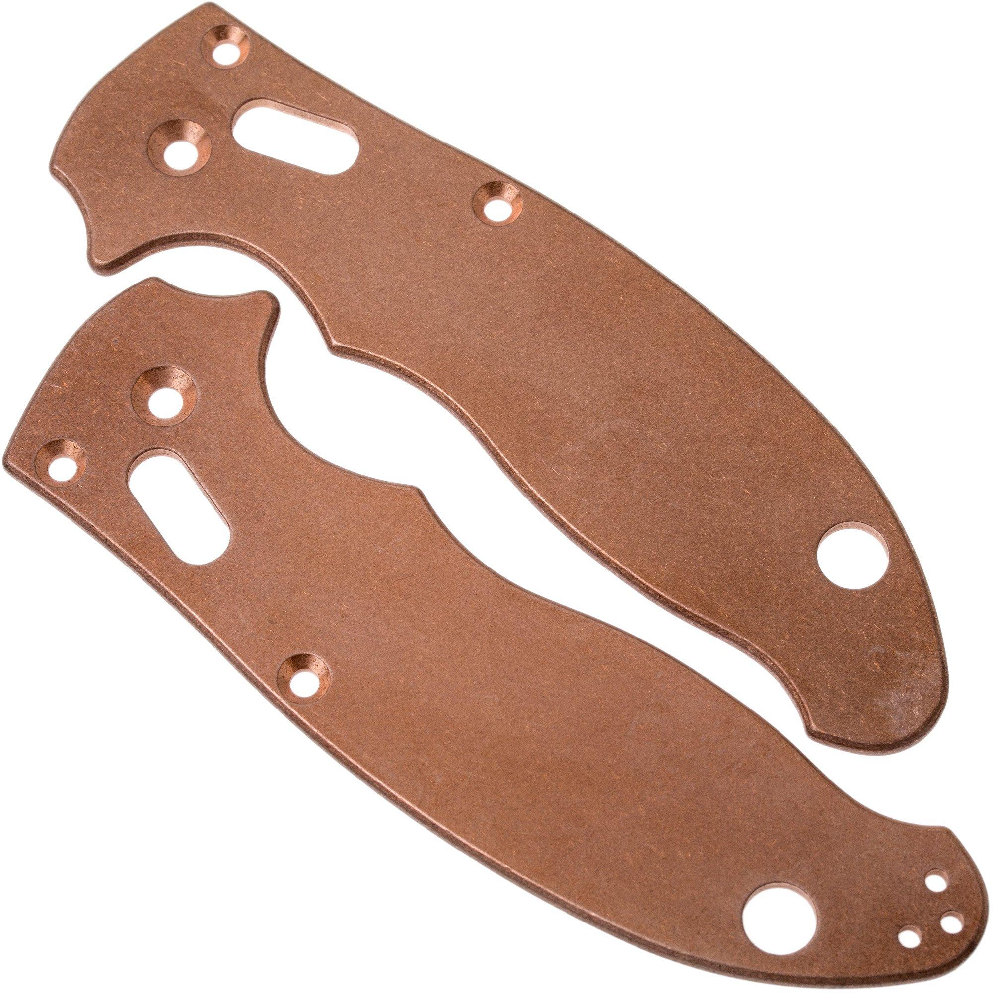 Flytanium Spyderco Manix 2 Scales, Kupfer