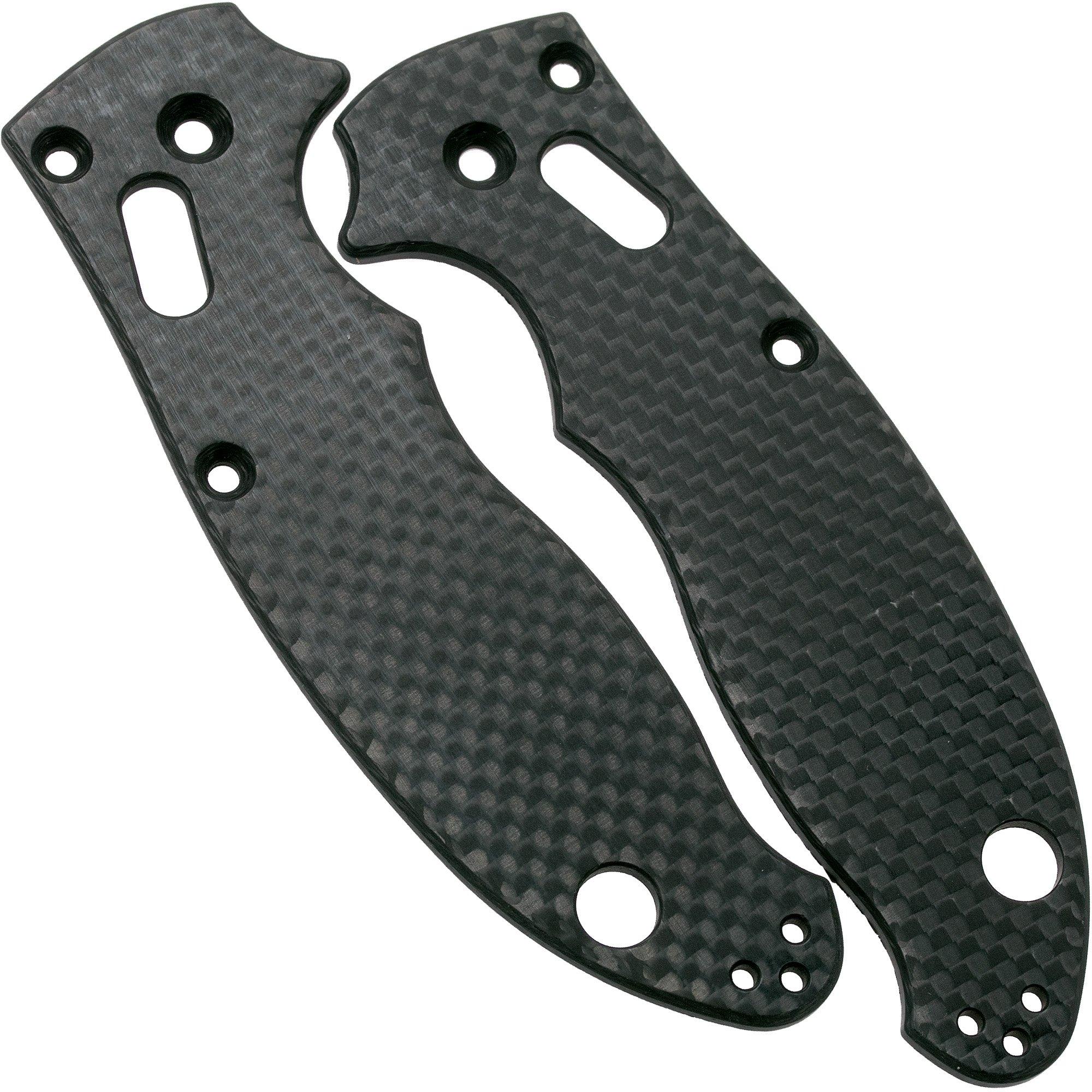 Flytanium Spyderco Manix 2 Scales, Kohlefaser