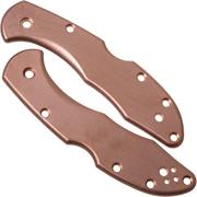 Flytanium Spyderco Delica Scales, cobre