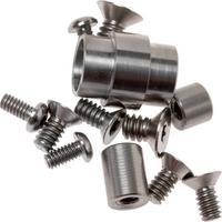 Image pour Flytanium Spyderco Paramilitary 2 Titanium Hardware Kit, silver