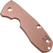 Flytanium Spyderco Techno 2 Scale, copper