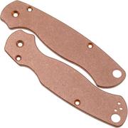 Flytanium Spyderco Paramilitary 2 Scales, cobre