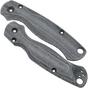 Afbeelding voor Flytanium Spyderco Paramilitary 2 Lotus Scales, Black Canvas Micarta