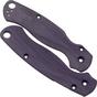Image for Flytanium Spyderco Paramilitary 2 Lotus Scales, purple G10