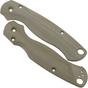 Immagine per Flytanium Spyderco Paramilitary 2 Lotus Scales, OIive Green G10, guancette