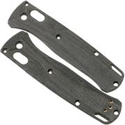 Flytanium Bugout Scales Crossfade, black Canvas Micarta, Griffschalen