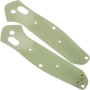 Flytanium Benchmade 945 Mini Osborne Scales, jade G10, Griffschalen