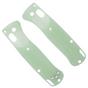 Imagen para Flytanium Benchmade Mini Bugout cachas, Crossfade Jade G10