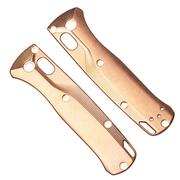 Flytanium Benchmade Mini Bugout Scales, Crossfade Copper