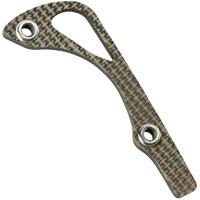 Afbeelding voor Flytanium Benchmade Mini Bugout Backspacer, Green Canvas Micarta