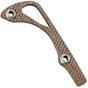 Obraz dla Backspacer Flytanium Benchmade Mini Bugout, Natural Canvas Micarta