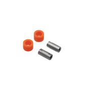 Flytanium Benchmade Barrel Spacer Set, Orange G10, set di distanziatori