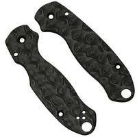 Afbeelding voor Flytanium Spyderco Para3 Scales, Raindrop Carbonfiber
