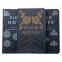 Afbeelding voor Field Notes 68th Quarterly Limited Edition FNC-68, Lined 3-Pack Fall Flowers, notitieboekjes