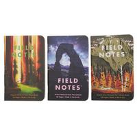 Image for Field Notes National Parks FNC-43d Graph 3-Pack D Grand Teton Arches Sequoia, notebooks