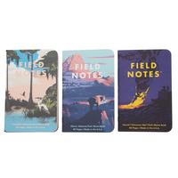 Afbeelding voor Field Notes National Parks FNC-43f Graph 3-Pack F Glacier Hawai'i Volcanoes Everglades, notitieboekjes