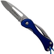 Fox 233B Sailing knife, blauw aluminium
