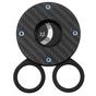 Image for Fox Circle Cigar Cutter 743-3KT, PVD Sandvik 12C27, Twirl Fatcarbon