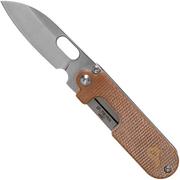 Black Fox Bean Gen 2, 440C, Natural Micarta, BF-719-MIL pocket knife