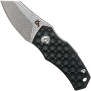 Fox Skal Black Fox BF-732 Black pocket knife, Denis Simonutti design