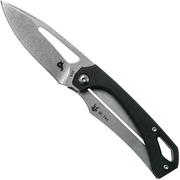  Fox Knives Racli BF-744 Black Fox, Black G10 couteau de poche, Simonutti design