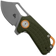 Black Fox Puck BF-761OD Bead Blasted D2, OD Green G10, Taschenmesser